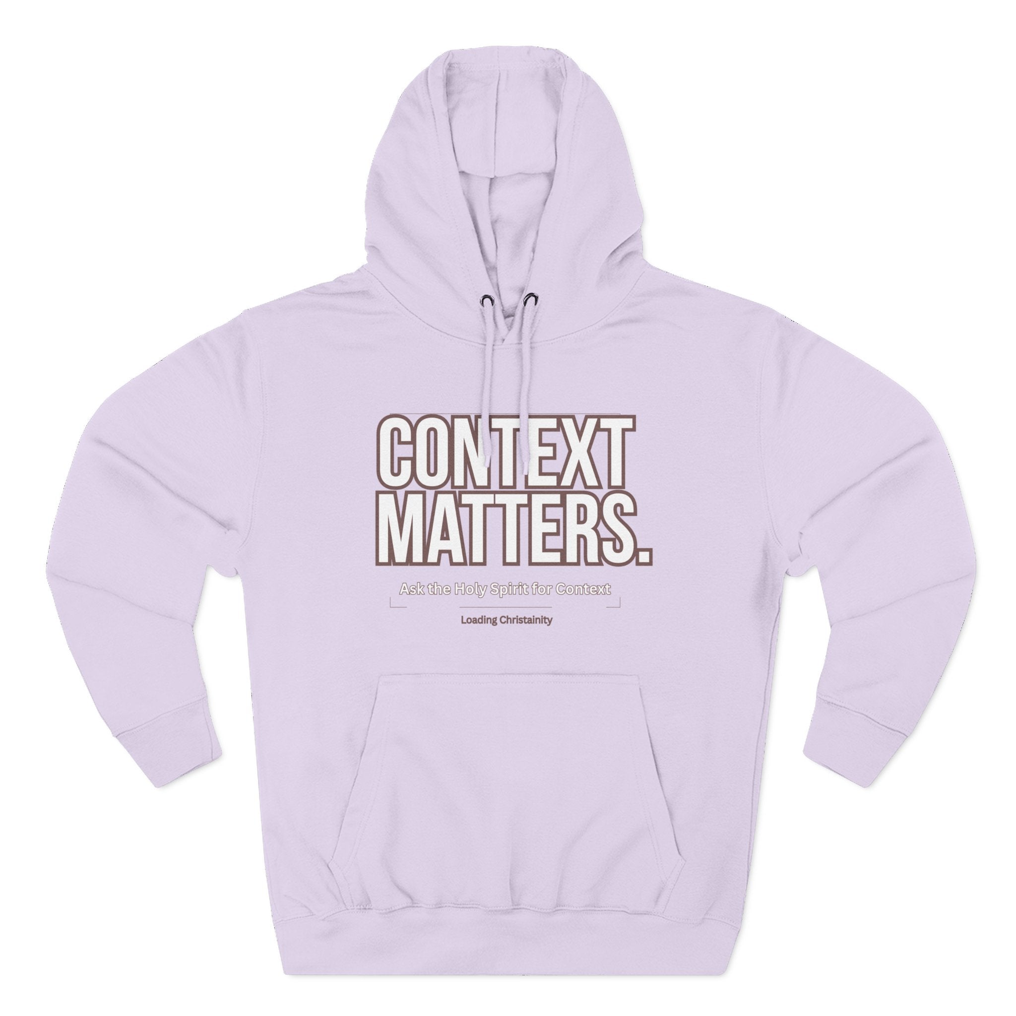 Context Matters Hoodie — 'Context Matters' Graphic Pullover