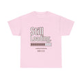 Christian 'Still Loading' Graphic Tee – Pink Faith Shirt (John 12:32)