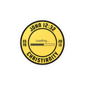 Christianity John 12:32 Loading Sticker - Yellow Kiss-Cut Vinyl Decal